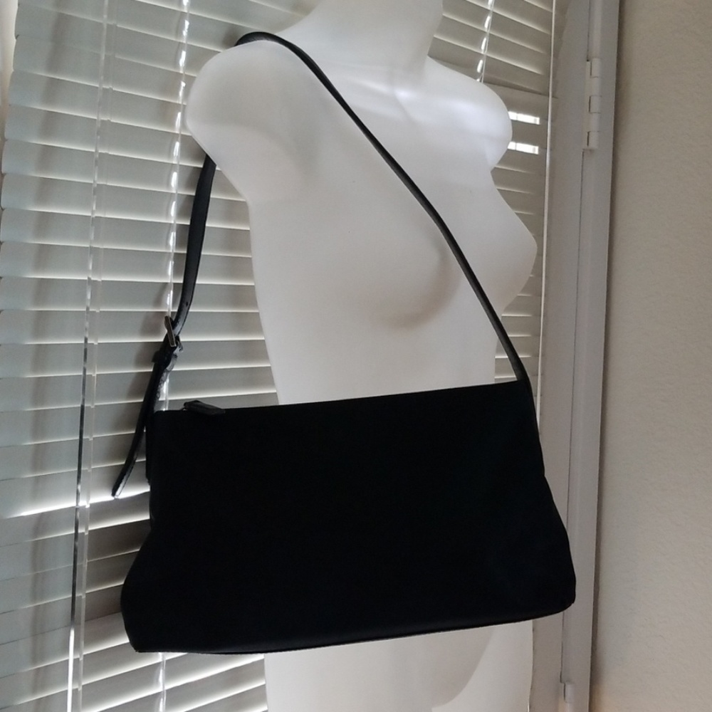 Coach nylon handbag black